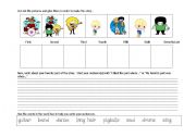 English worksheet: One Sad, Little Boy- worksheet