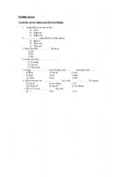 English Worksheet: activities for elementary students