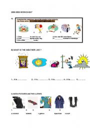 English worksheet: worksheey