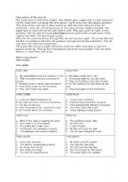English Worksheet: Passive