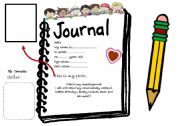 English Worksheet: Journal Cover