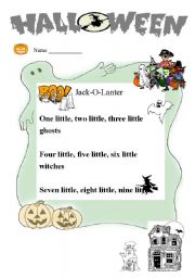 English worksheet: Halloween 3