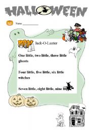 English Worksheet: Halloween 3