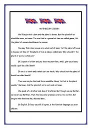 English Worksheet: an amazing english course 