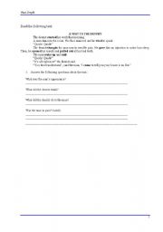 English worksheet: simple past