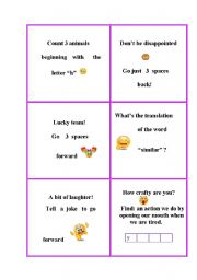 English Worksheet: Boardgame_1