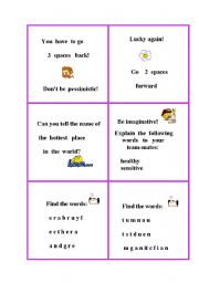 English worksheet: Boardgame_2