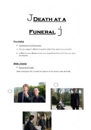 English Worksheet: Death at a Funeral