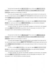 English Worksheet: Relative Clauses