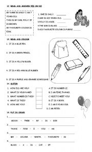 English Worksheet: StArTiNg WiTh ThE wRiTtEn LaNgUaGe