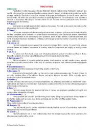 English Worksheet: Punctuation