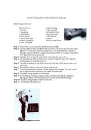 English Worksheet: Mousetrap Racecars