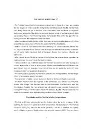 English Worksheet: indian affairs