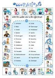 Occupations from A to Z (3) 