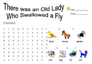 There was an old lady who swallowed a fly