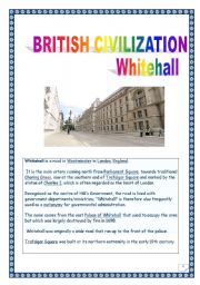 English Worksheet: British civilization series (n1) = COMPREHENSIVE,  Multi-task & multi-skill PROJECT. (printer-friendly, 3 pages, 16 tasks)
