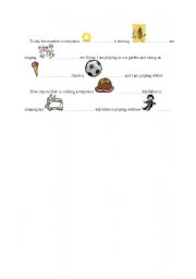 English Worksheet: weather