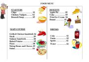 English Worksheet: Food - Would you like to 