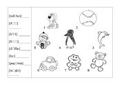 English Worksheet: Toys