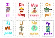 English Worksheet: Alphabet flashcards 2