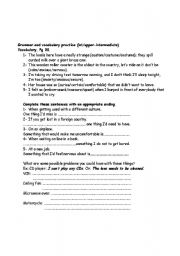 English worksheet: welat