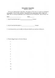 English worksheet: Student Interview