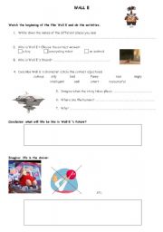 English Worksheet: WALL-E