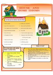 House and Home Idioms