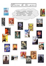 English Worksheet: Cinema and film genres - PART II