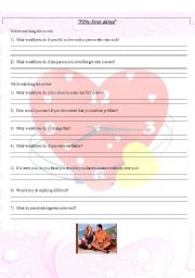 English Worksheet: Fifty first dates/ Second conditional