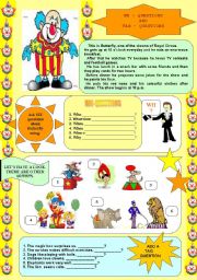 English Worksheet: WH-questions and TAG-questions