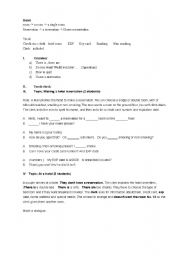 English Worksheet: Hotel Reservation