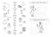 English Worksheet: Clothes 2