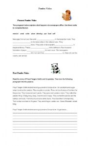 English Worksheet: Passive Voice (present and past forms)