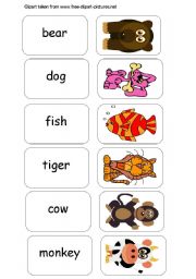 Memory Game -ANIMALS