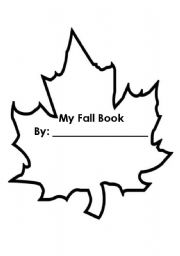 English worksheet: Fall Book