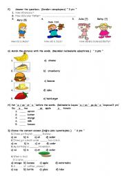 4th second term secon exam