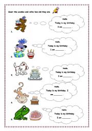 Carioquinha - How old are you? worksheet