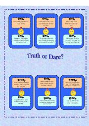 Truth or Dare? - Set 1/5 with instructions