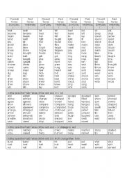 English Worksheet: Past Tense