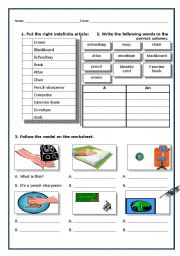 English Worksheet: revision