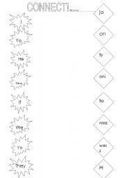 English worksheet: Pronouns - for polish learners only