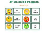 English Worksheet: feelings memory very complete !!!!!!! 2/3
