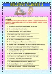 RELATIVE CLAUSES 4