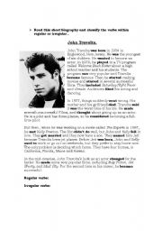 reading : biography - ESL worksheet by cheli