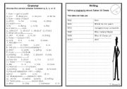 English Worksheet: grammar