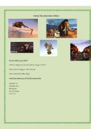 English worksheet: Ice Age 1