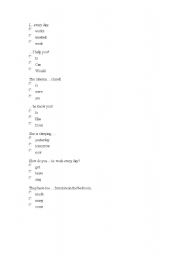 English worksheet: Test