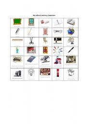 English Worksheet: My classroom