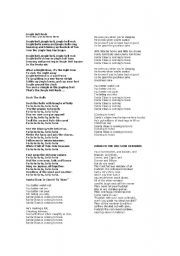 English worksheet: x-mas carols collection